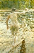 Anders Zorn balans oil painting artist